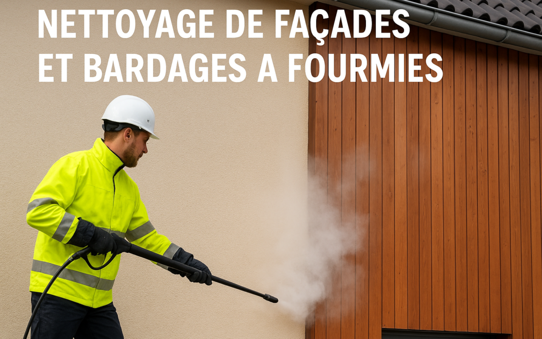Nettoyage de façades et bardages bois dans le Nord