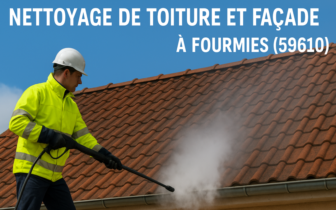 Nettoyage de toitures et de façades dans le Nord