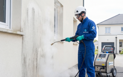 Nettoyage Vapeur Basse Pression : La Solution Écologique pour vos Façades Peintes ou Enduites