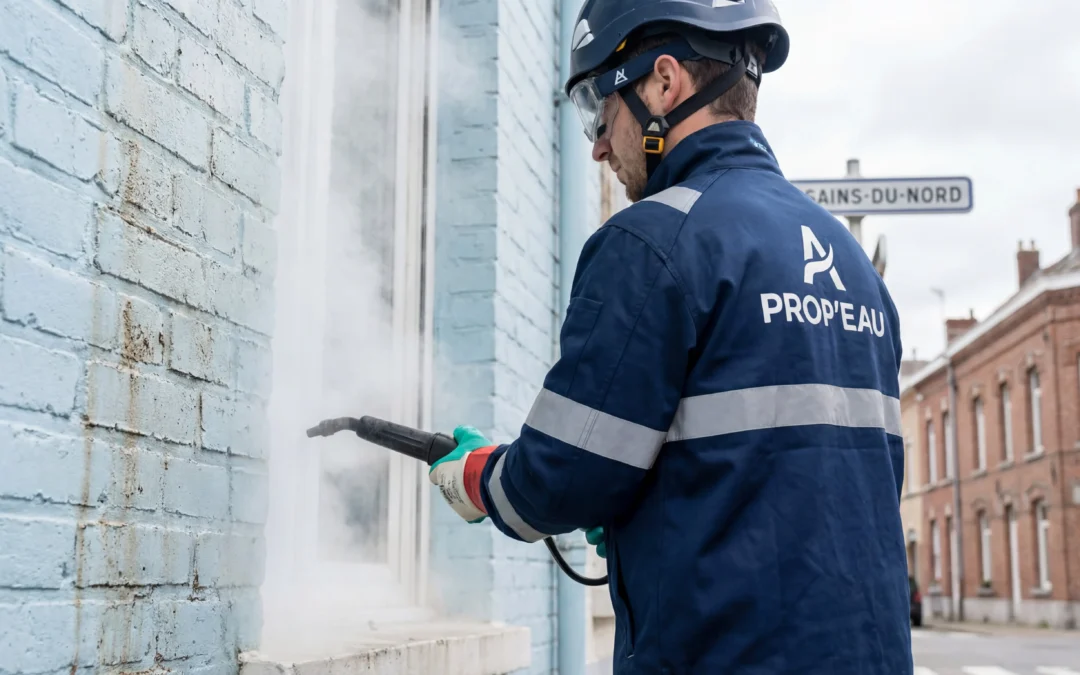 Nettoyage Vapeur Basse Pression : La Solution Écologique pour vos Façades à Sains-du-Nord