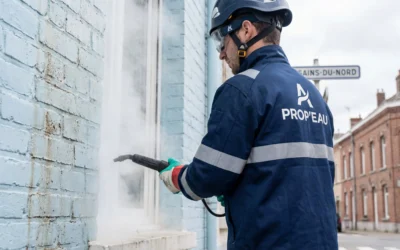 Nettoyage Vapeur Basse Pression : La Solution Écologique pour vos Façades à Sains-du-Nord