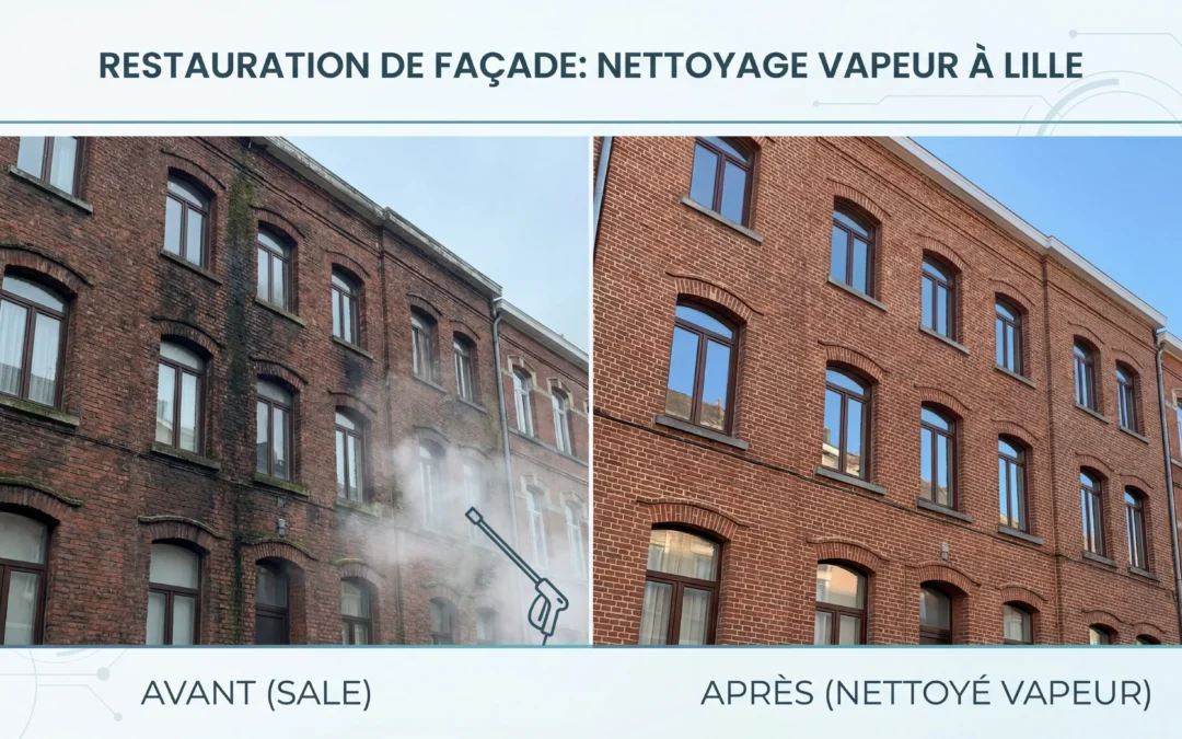 Nettoyage Vapeur Toiture & Façade Nord (59) : La Solution Écologique Sans Produits Chimiques