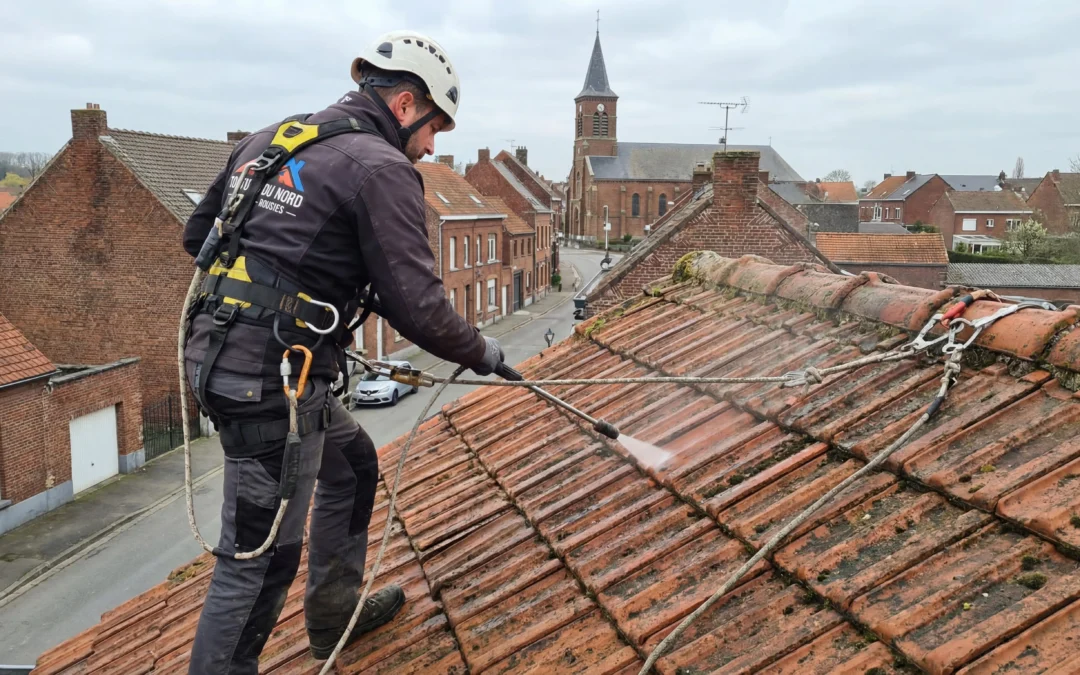 Nettoyage Vapeur de Toiture à Rousies : La Solution Écologique pour Vos Tuiles