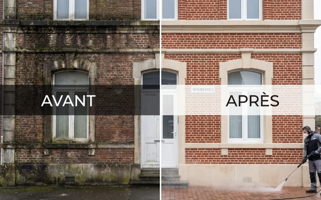 Nettoyage Vapeur Écologique pour les Façades à Wignehies