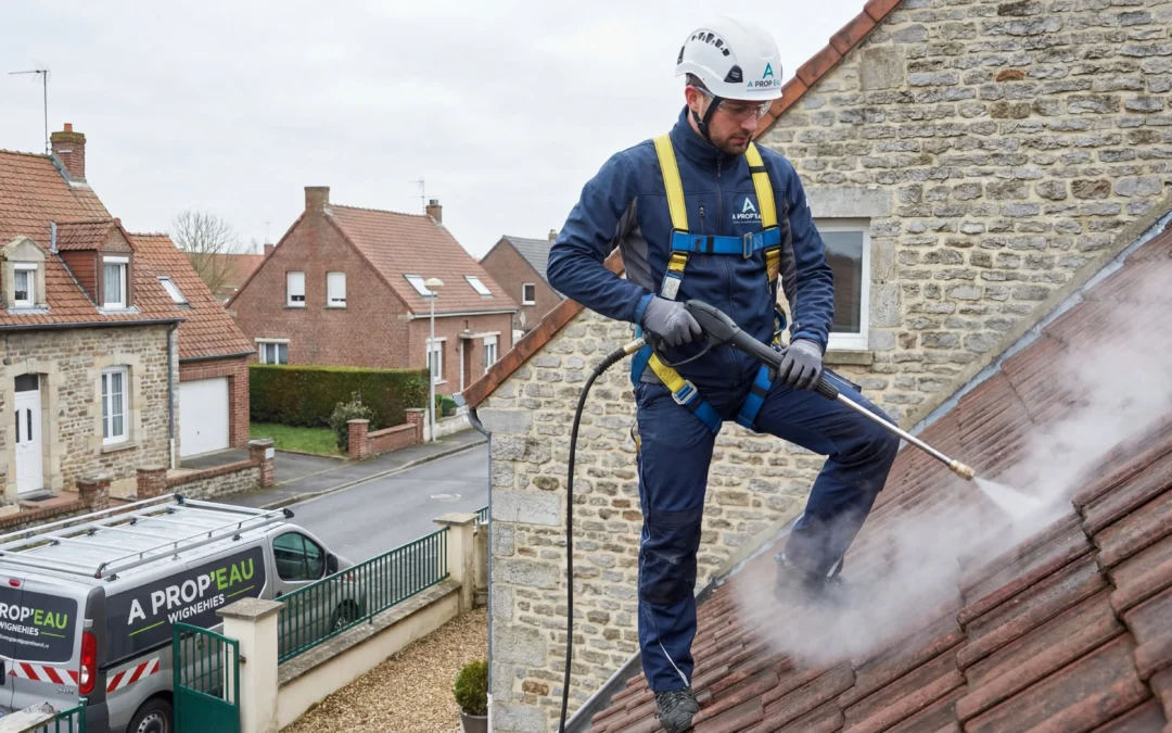 Nettoyage Vapeur de toitures à Wignehies