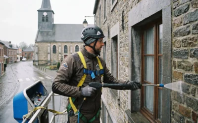 Nettoyage Vapeur des façades à Liessies