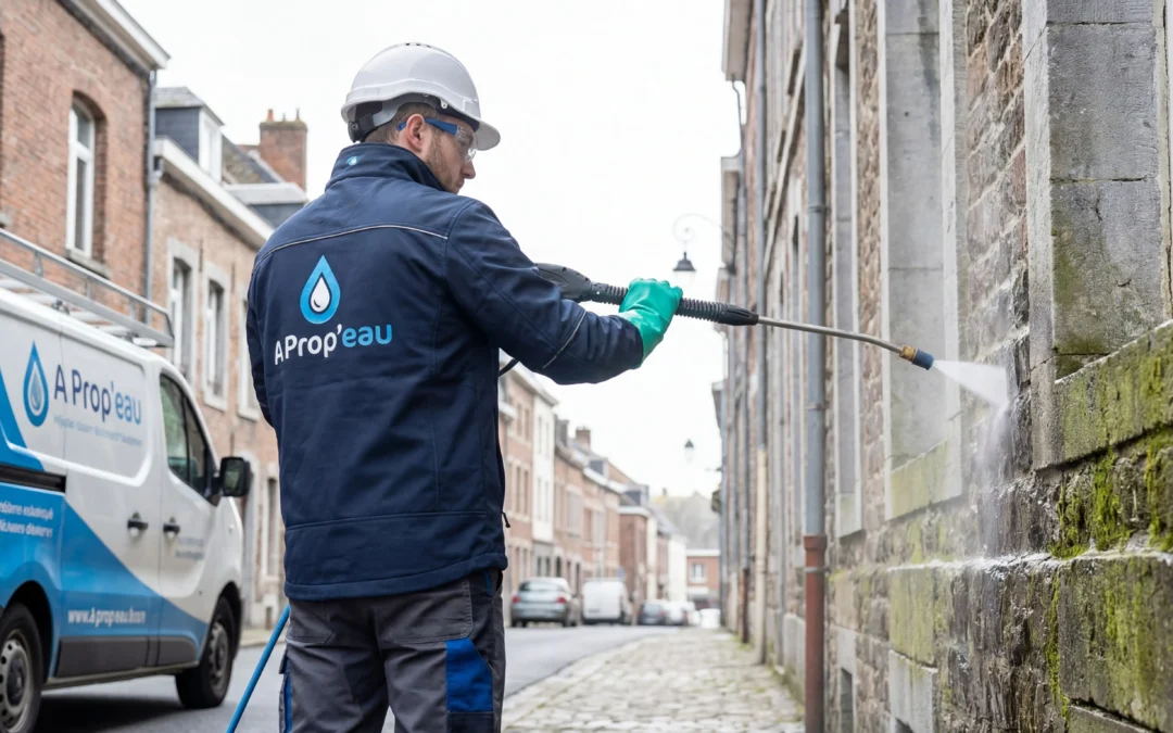 Nettoyage Vapeur pour les façades à Avesnes-sur-Helpe