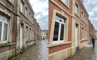 Nettoyage vapeur façades Solre-le-Château