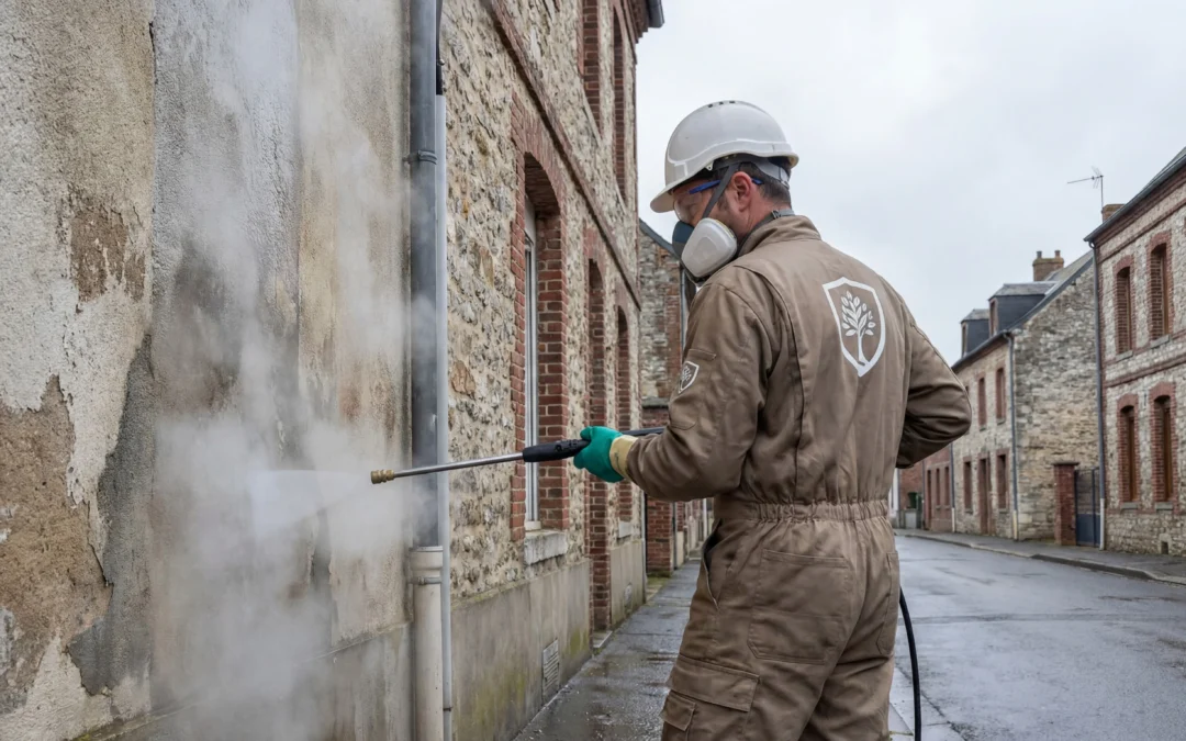LE NETTOYAGE ECOLOGIQUE DES FACADES A ANOR
