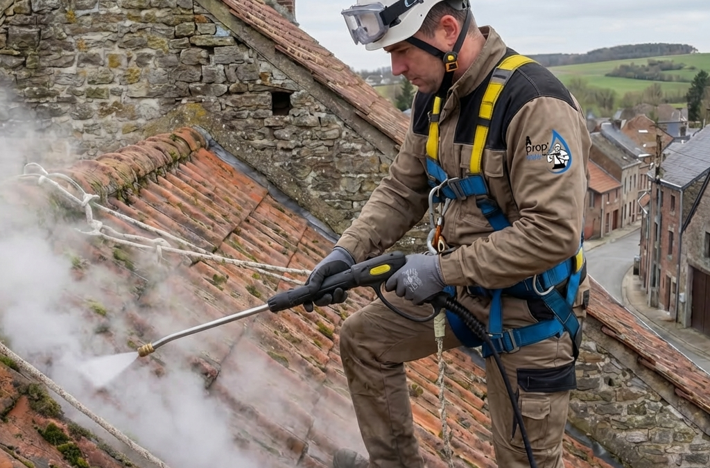 Nettoyage Vapeur Toiture à Wallers-en-Fagne