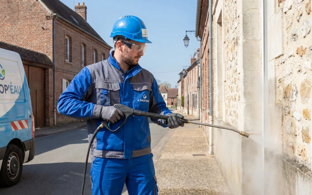 Nettoyage Vapeur des façades à Mondrepuis