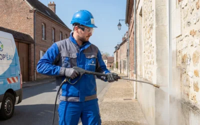 Nettoyage Vapeur des façades à Mondrepuis