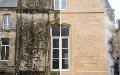 Nettoyage écologique des façades à Bavay
