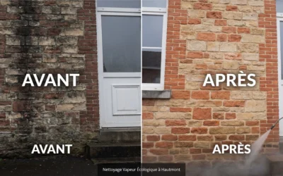 Nettoyage vapeur de vos façades à Hautmont